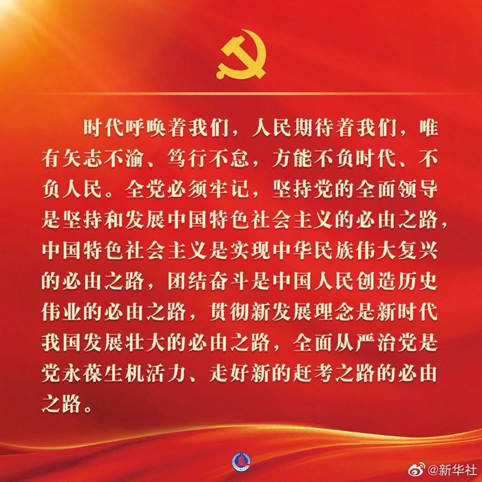 二十大金句十一